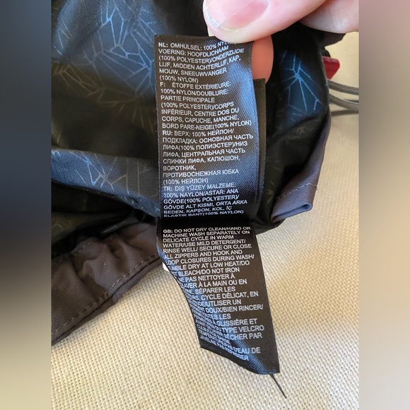 🟣 THE NORTH FACE MENS HYVENT JACKET - GRAY & BLACK - SIZE XL - EXCELLENT COND 🟣 - Picture 8 of 10